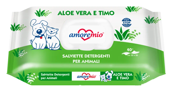 AMOREMIO ALOE VERA WET WIPES