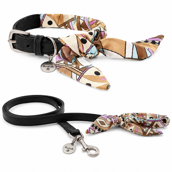 FERRIBIELLA OPERA LEASH & COLLAR XS