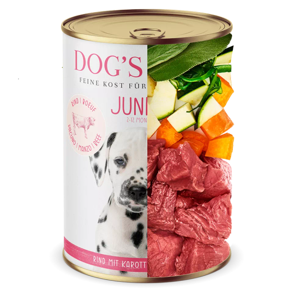 DOG'S LOVE JUNIOR BEEF 400G - View 2