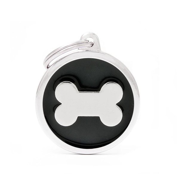 BLACK BIG CIRCLE BONE